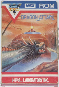Dragon Attack JP MSX JP box art
